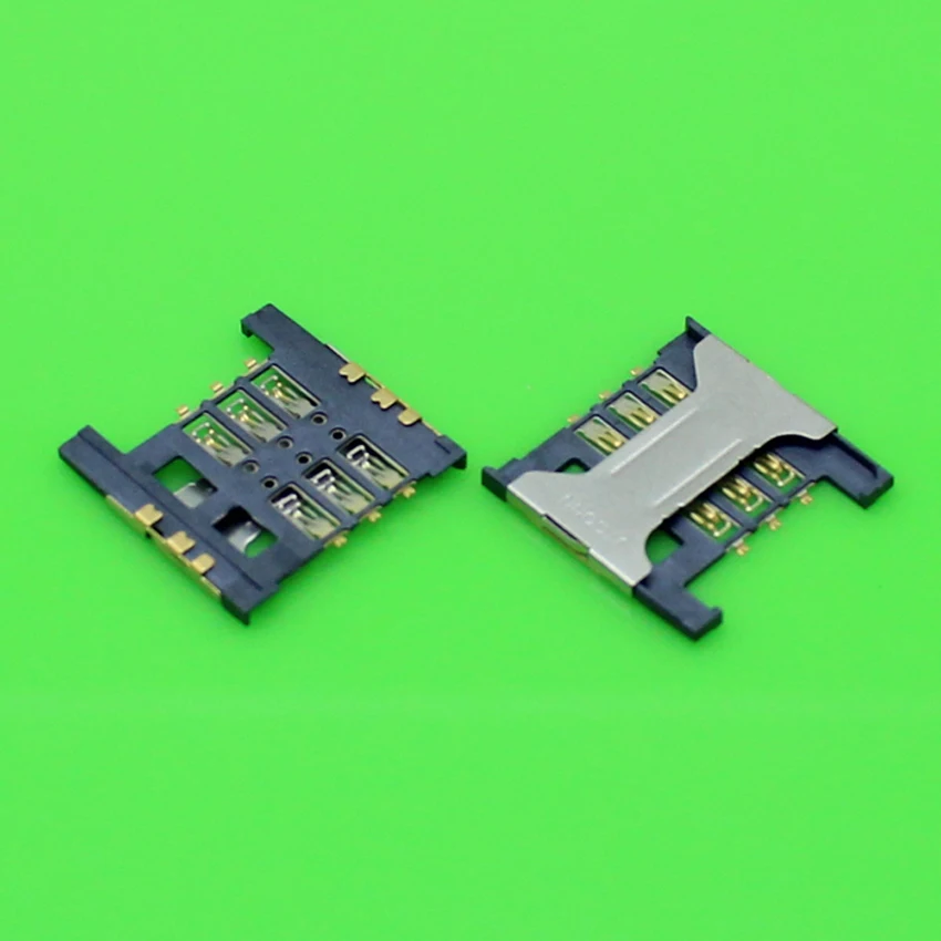 ChengHaoRan 1 Piece sim card reader holder socket for Xiaomi Redmi 1S Redmi Note slot tray module.KA-155