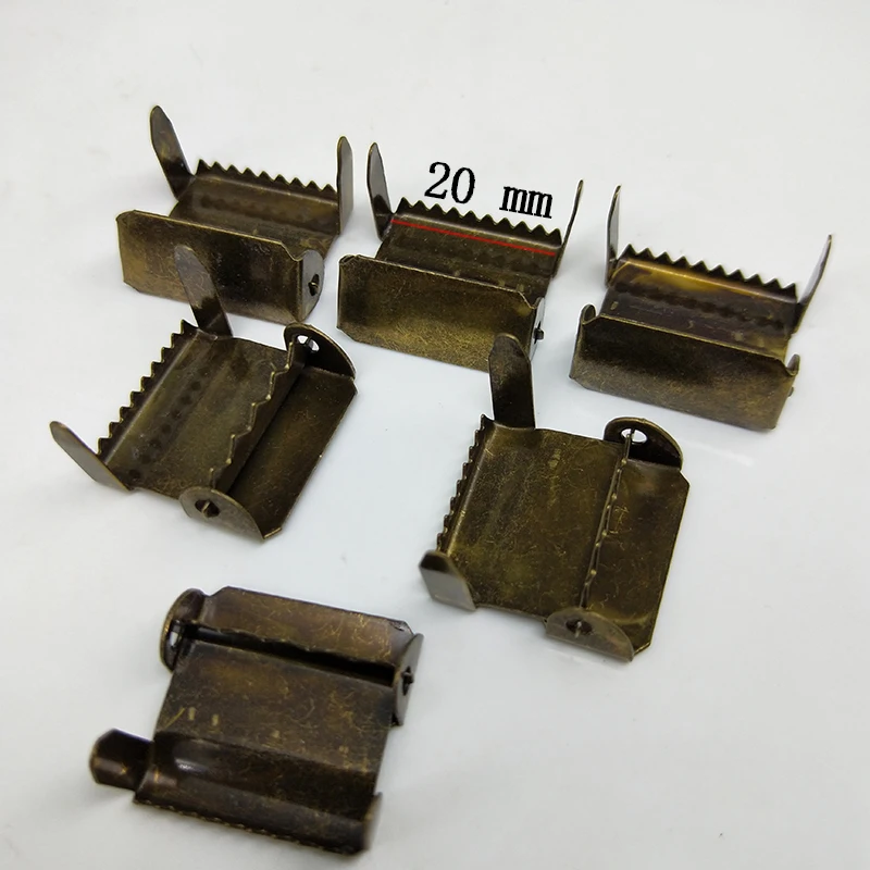 30 pcs/lot Bronze metal buckle Suspenders adjustment buckles Craft Sewing materials Garment Accessories 2.0cm/2.5cm