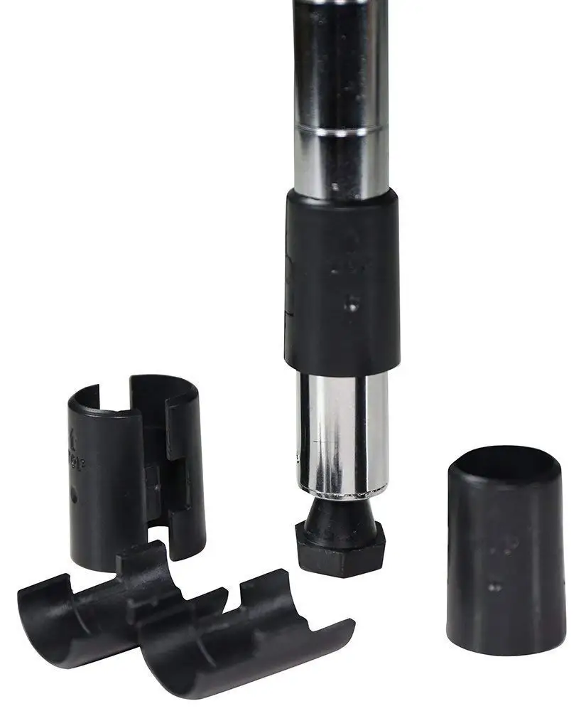 Wire Shelving Shelf Lock Clips for Dia.22m Tube,Shelving Split Sleeves Lock Metal Rack Locking Plastic Clips(4 Pairs)