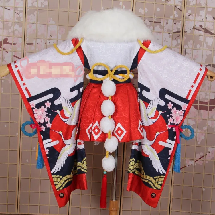 Anime! Onmyoji Yokime Heian-ky Celebration Gorgeous Kimono Dress Uniform Cosplay Costume Halloween Christmas Suit