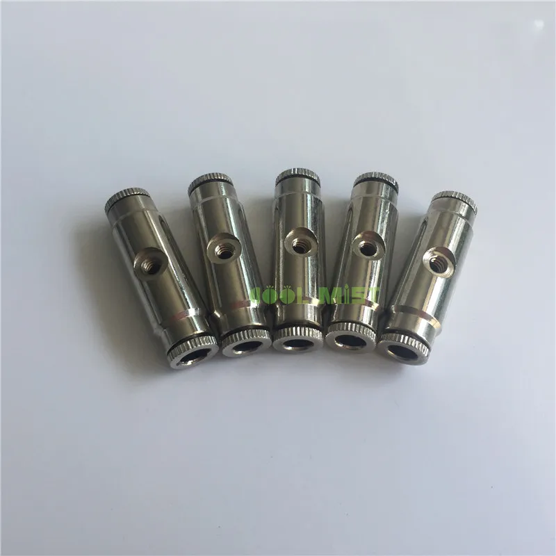 S141 Slip Lock Connector with One Nozzle Seat Quick Coupling Connect 6.35mm Hose leak proof Nozzle Seats 5pcs/lot