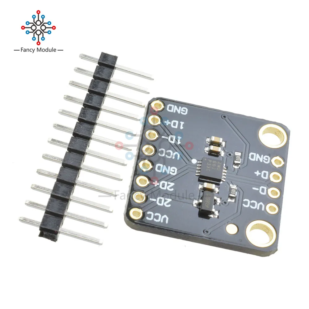 TS3USB221 USB 2.0 ad alta velocità (480Mbps) 1:2 Multiplexer a interruttore di Demultiplexer con modulo scheda di attivazione singola