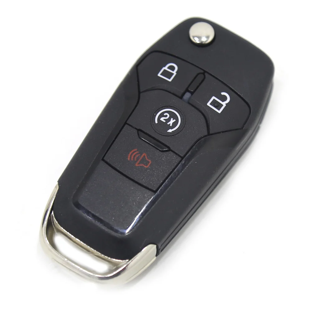 Free Shipping Lockartist 4Buttons 902Mhz Flip Remote for Ford Raptor with HITAG-PRO Chips