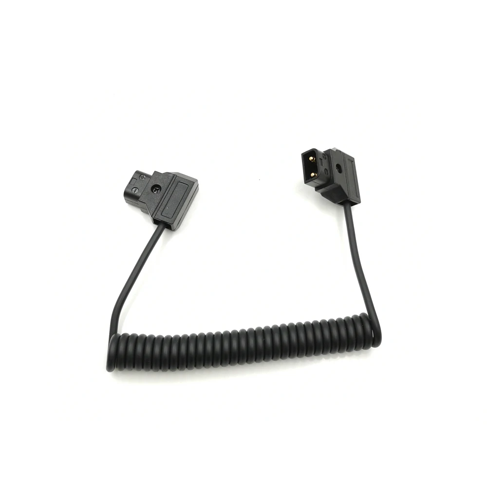 Anton Bauer D-Tap Männlichen zu D-Tap/P-tap Männlich Erweiterung High-elastische PU coiled Kabel für DSLR Rig Anton Bauer Batterie – Detail 4