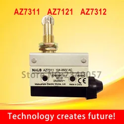 Micro Limit Switch AZ7311 AZ7121 AZ7312  7100 7166 Travel switch 10A 250VAC Silver contact