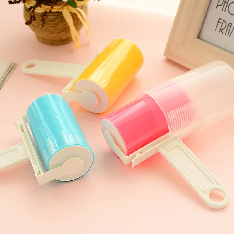 Washable sticky hair roller fashion water washable sticky helper rolling brush suction filter non tearable clothes