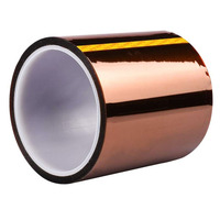 Width 300 100mm High Temperature Heat Resistant Tape Polyimide Tape 30m Electrical Insulation Polyimide Film 220C Adhesive Tape