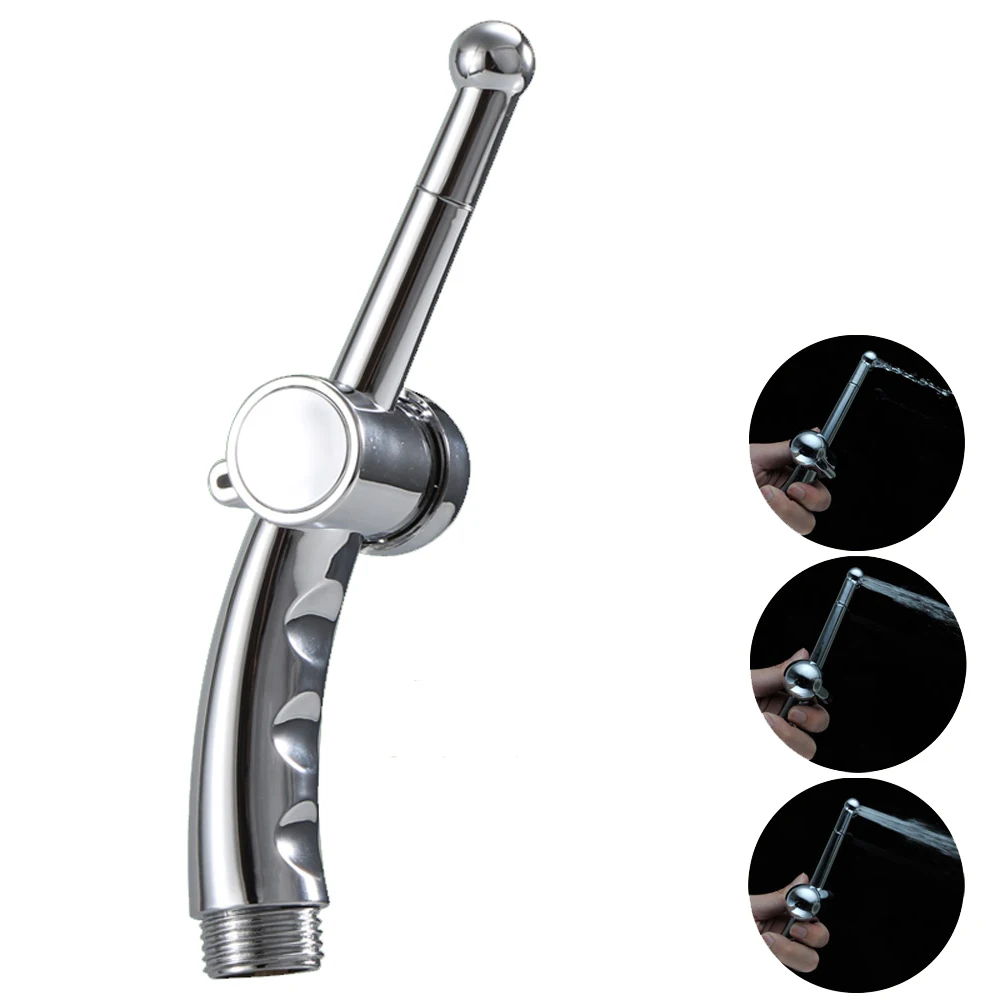 3 Spray Functions ABS Plastic Chrome Insertion Type Bathroom Bidet Faucet