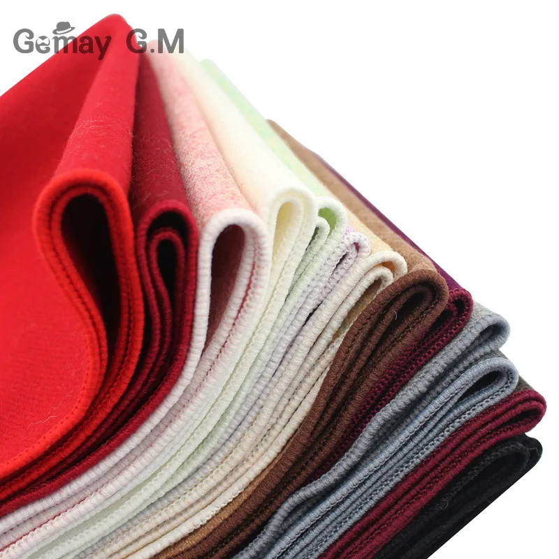 High Quality Hankerchief For Men Solid Wool Hankies Classic Mens Pocket Square Handkerchiefs Striped Scarves For Suits 23*23cm