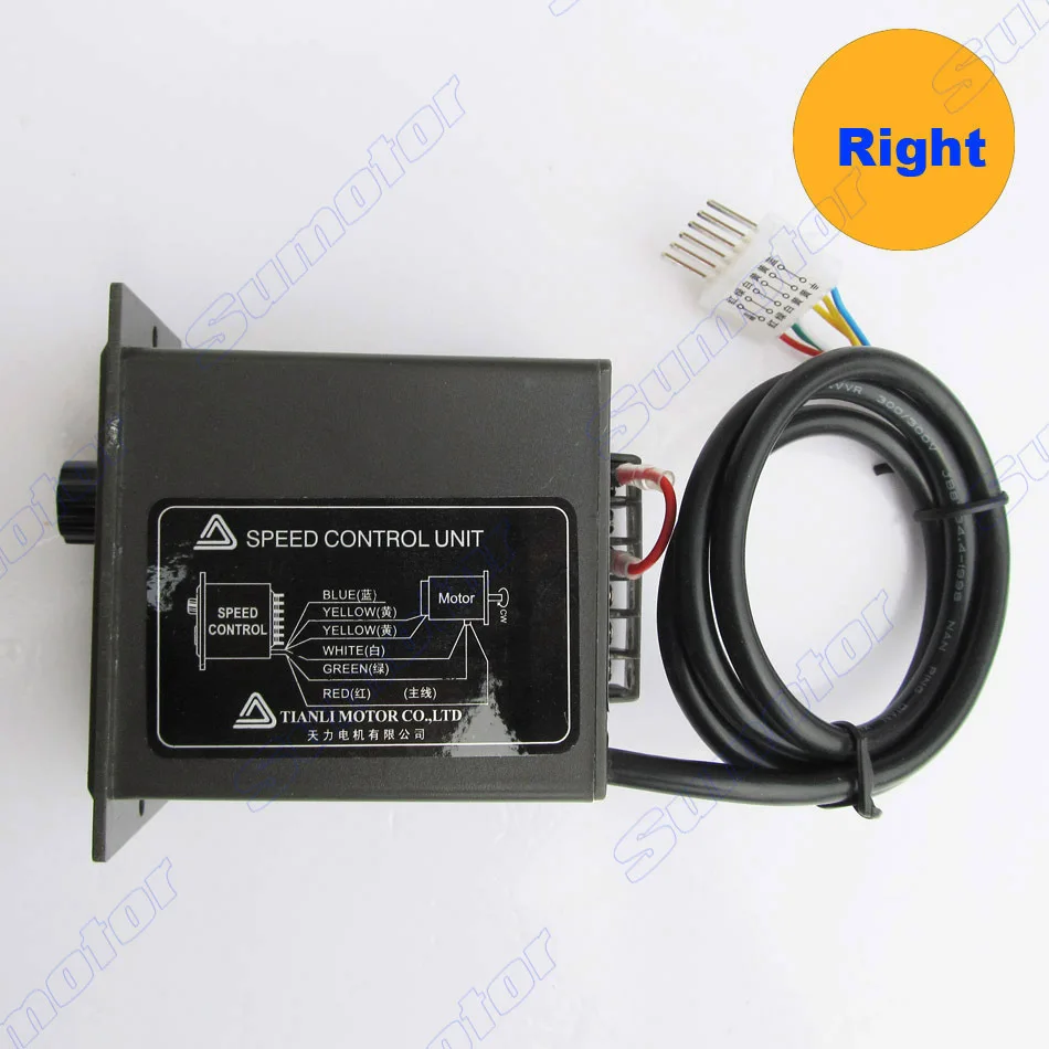 AC 110V 220V motor electrical speed controller Governor 6W 15W 25W 40W 60W 90W 120W 200W Adjustable regulator switch control