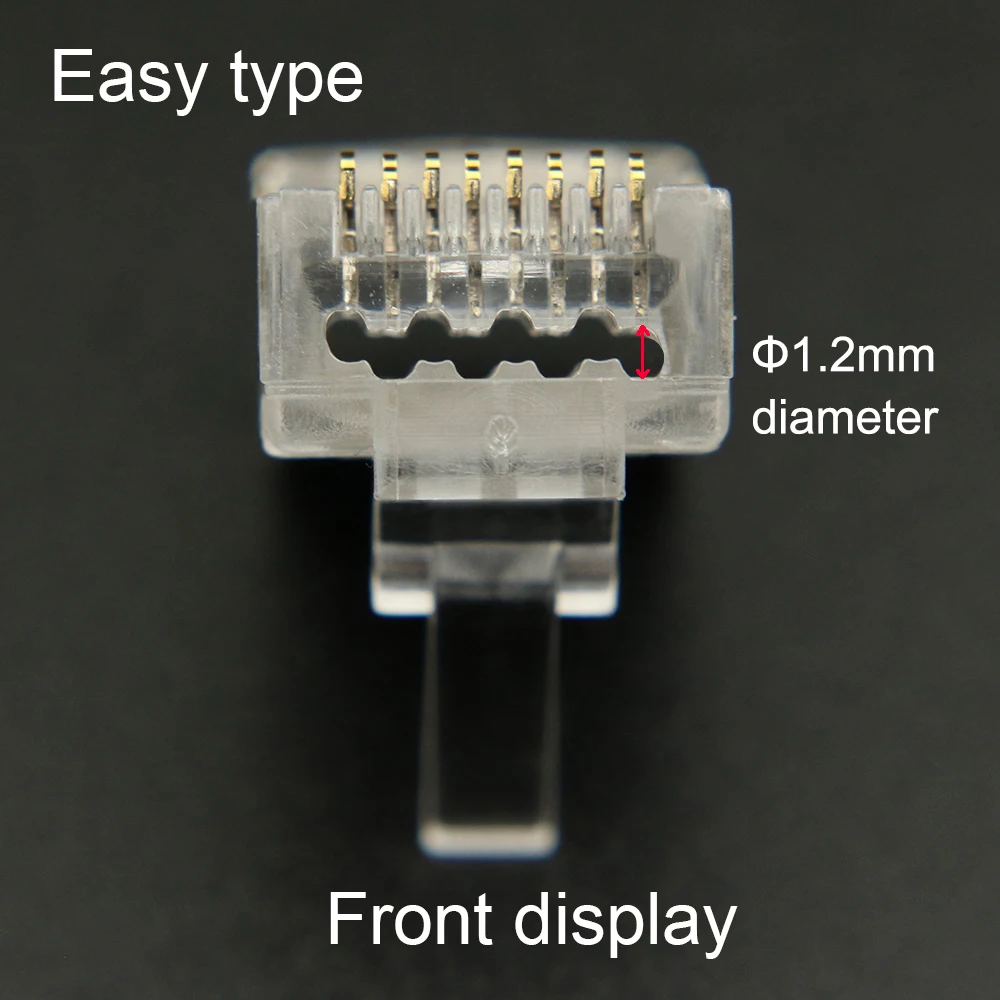 xintylink rj45 connector cat6 network cat 6 plug 8p8c stp rg rj 45 lan male shielded gold plated ethernet cable conector jack