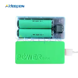 2X18650 USB Power Bank Battery Charger Case DIY Box For iPhone For Home Smart Phone MP3 Electronic Mobile Charging Box Tool