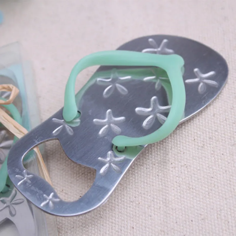 baby shower gift  Flip flop wine bottle opener with starfish design  wedding favor guest gift  40pcs