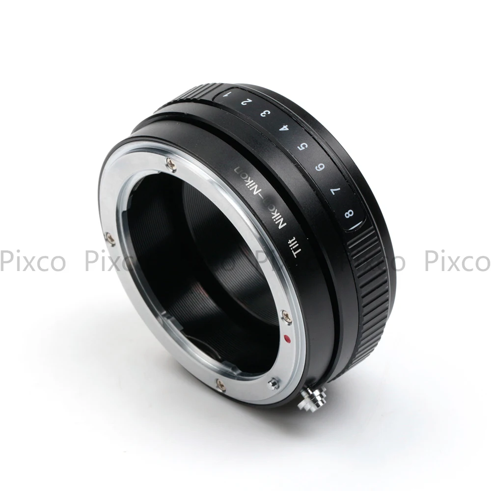 NGHIÊNG 8 Độ Xoay Bộ Chuyển Đổi Vĩ Mô Phù Hợp Với Cho AI AI-S F Núi Lens Để cho Nikon Adapter D7100 D7000 D600 d5100 D3100 D300S Máy Ảnh