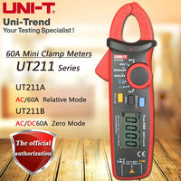 UNI-T UT211B High Precision True RMS AC/DC 60A Digital Clamp Meter/Low Pass Filter/VFC/NCV Measurement