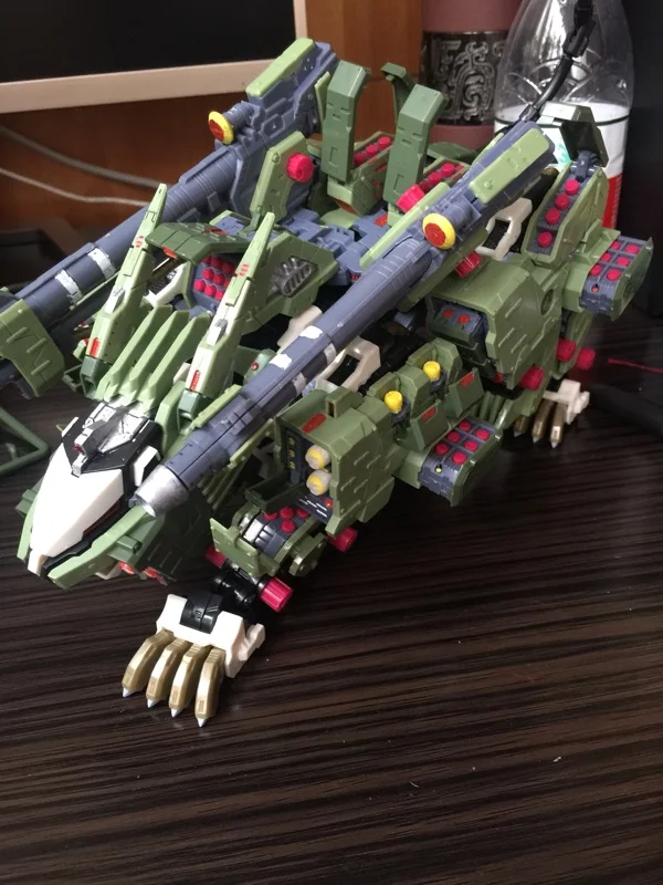 BT 1/72 ZOIDS Liger Zero Panzer Assembled model Anime Action Figure Birthday Christmas gift image 3