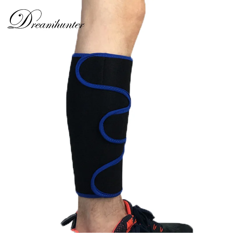 

Adjustable Bandage Football Shin Guard Protectors Compression Soccer Basketball Cycling Leg Sleeves Calf Protector