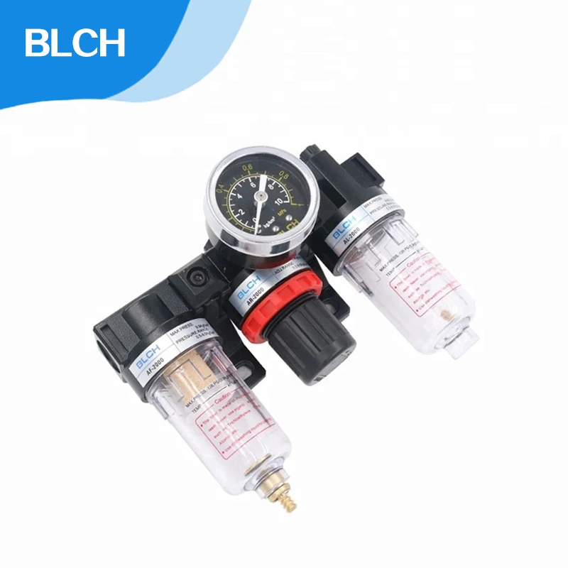 BLCH Pneumatic Relief Valve Triple Unit filter AC2000 oil water separator gas source processor BC2000 pressure regulating valve