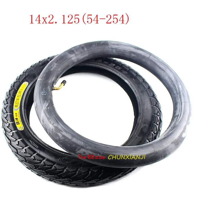 

Lightning shipment 14 X 2.125 / 54-254 Tire fits Many Gas Electric Scooters and e-Bike 14*2.125 gas scooter