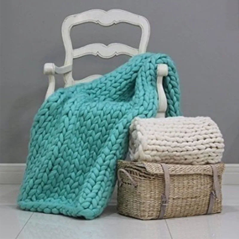 New arm knitting yarn Chunky Wool Yarn Super Soft Bulky Arm Knitting Wool Roving Crocheting knitting accessories bags DIY