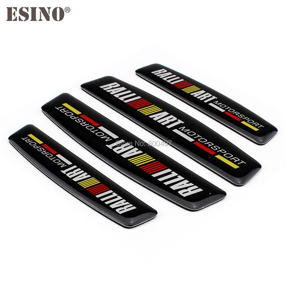 4 x Car Styling Door Edge Guard Protector Strips Anti-collision Anti-scratch Trim Door Edge Guard Stickers For Ralliart