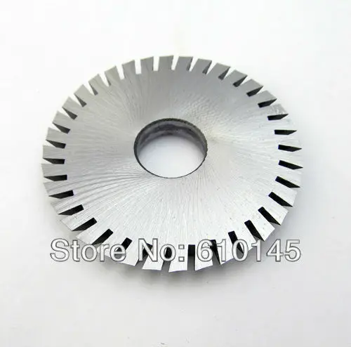 60*6*16mm key cutting machine  universal coarse tooth key cutter saw blade 36 teeth end milling cutter for 238bs key machine