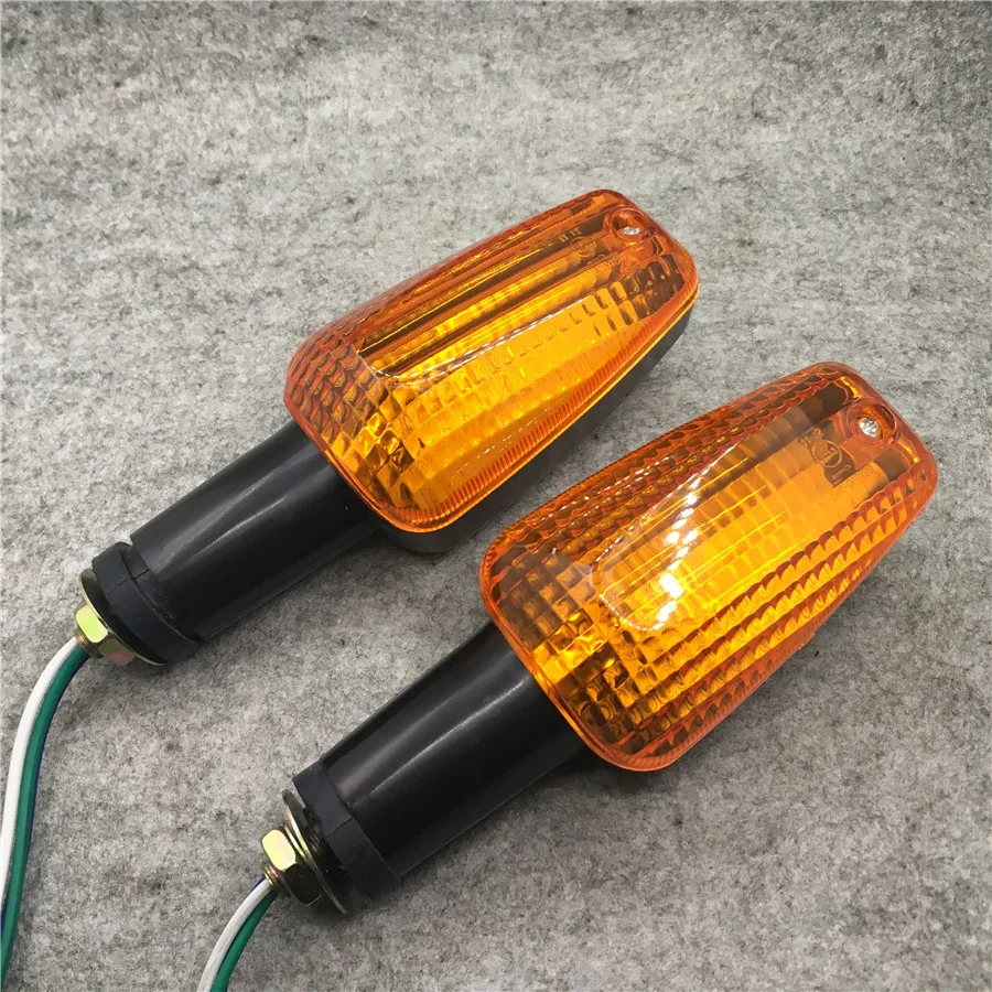 2PC Front Rear Motorcycle Turn Signal Lamp Light Scooter Indicators Flashers For Honda CB1300 X4 CB1000 CB400 SuperFour