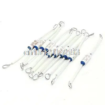 10 Pcs Electrical Circuit Cutoff Thermal Fuse 185 Degree Celsius 250V 10A