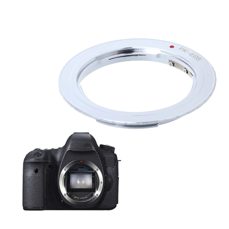 PK-EOS Lens Mount Adapter Ring for Pentax Phoenix PK Lens to for Canon EF EOS Camera JUL-18A