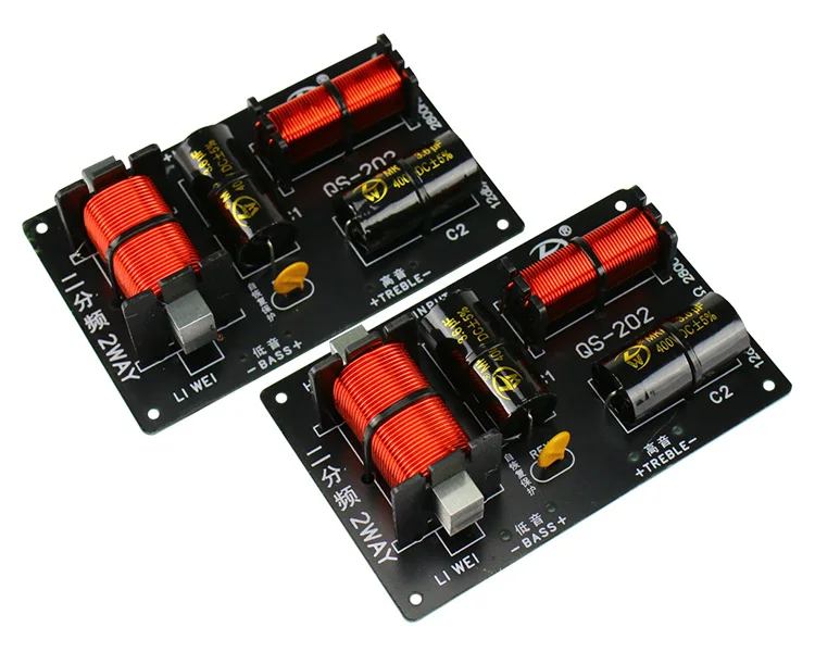 GHXAMP 350 watt 700 watt 2 Weg Crossover Audio Board Hochtöner Bass Lautsprecher Frequenz Teiler Für 4-8Ohm Lautsprecher Filter 2800 hz 2 stücke – Detail 11