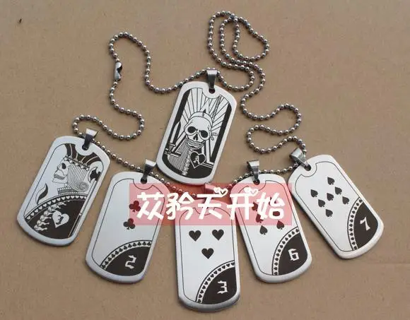 Togainu no Chi Akira Shiki Cosplay necklace