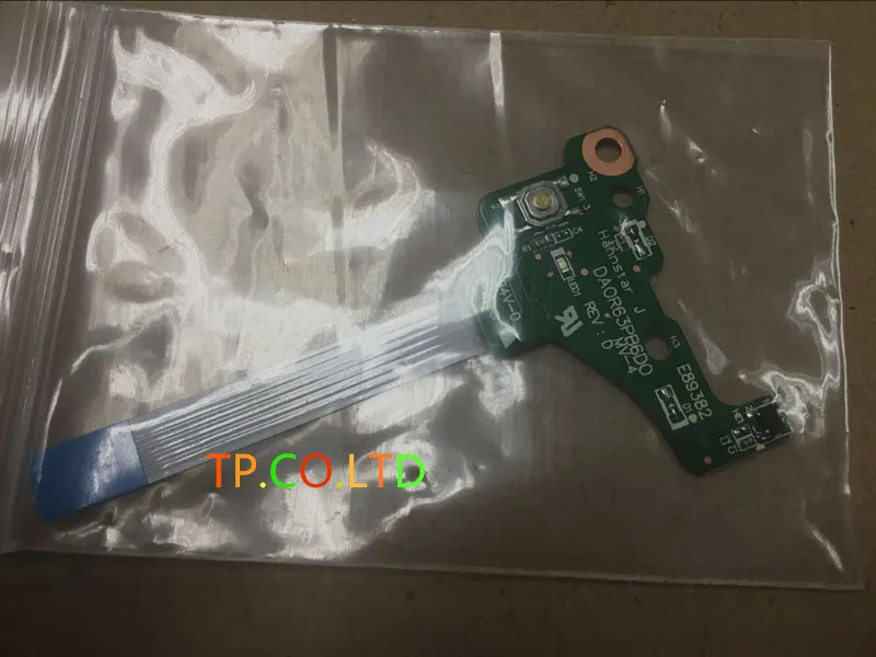 

For HP Pavilion 17-e 15-e Series 720673-001 Power Button Board DA0R68PB6D0 w 6 Pin Ribbon