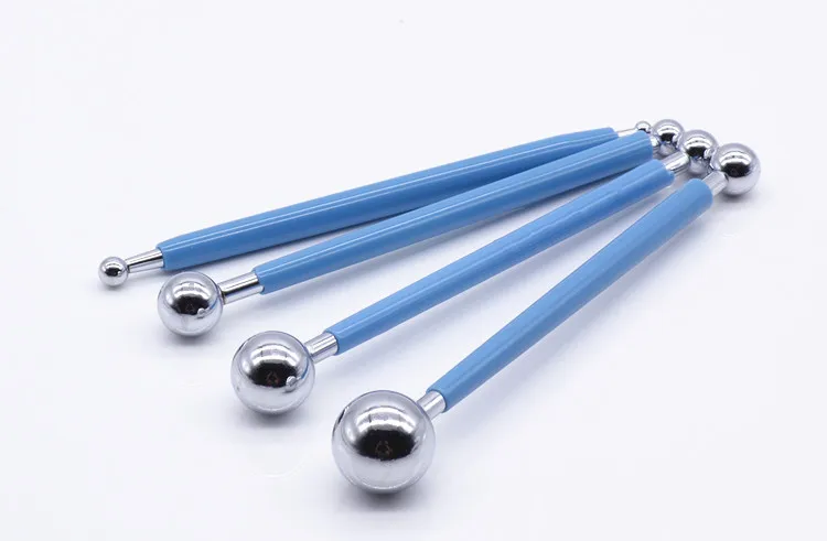 Stainless steel ball bar Sugar flower tools Modeling Colored Clay Plasticine Tool Mold Toys Hobbies Learning Education