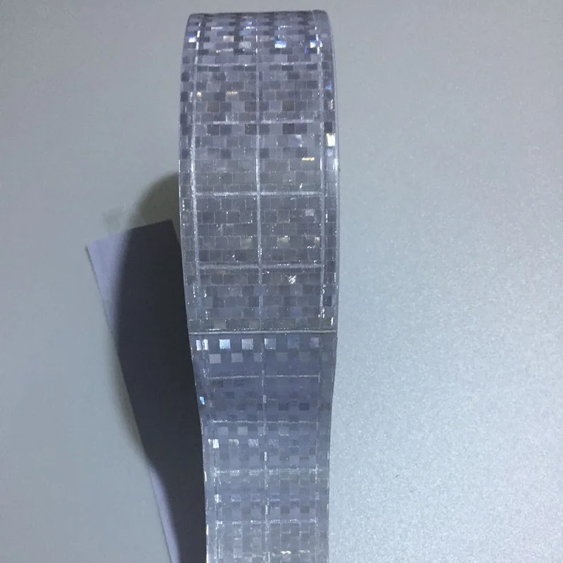 5CM * 5M PVC Reflektierende Warnband Sicherheit Kleidung Zubehör PVC Streifen Nähen Für Kleidungsstück – Detail 2