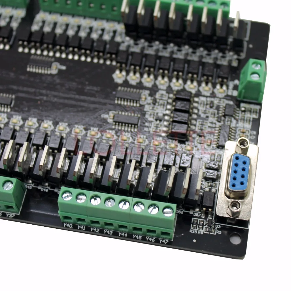 Imagem -04 - Entrada Npn Transistores de Saída Suporte Modbus Rtu Rs485 Fx3u Fx1n Fx3u Cf2n Fx2n 88mt 40 48