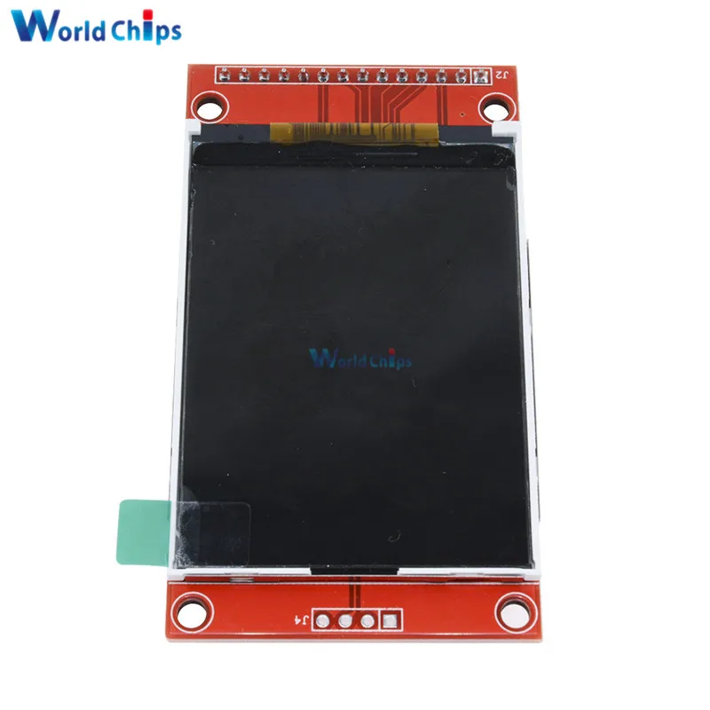 2.4 "2.4 Inci 240X320 SPI TFT LCD Serial Modul Port 5V/3.3V PCB Adaptor Kartu ILI9341 LCD Display Putih LED UNTUK Arduino