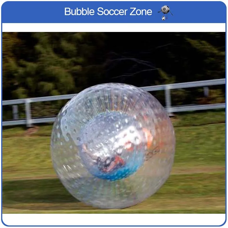 

Free Shipping Come With a Pump 2.5m Dia Zorb Ball Human Hamster Ball Giant Inflatable Body Zorb Ball Zorb Water Ball