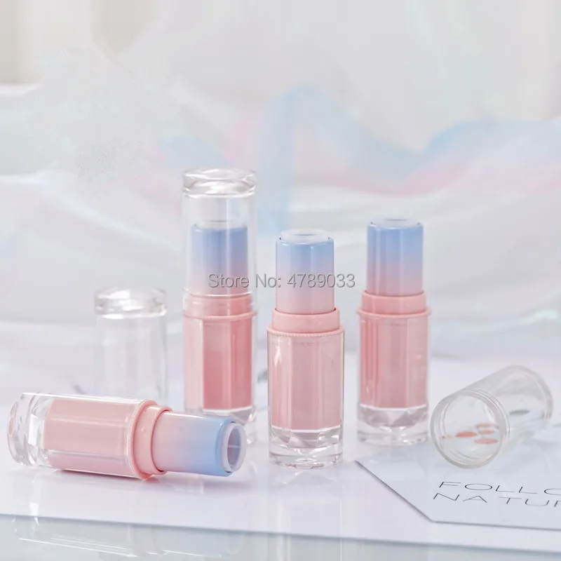 

10/30/50pcs Durable Gradient Pink Empty Lipstick Tubes Container High Quality DIY Lip Balm Tube Cosmetic Bottle 12.1mm