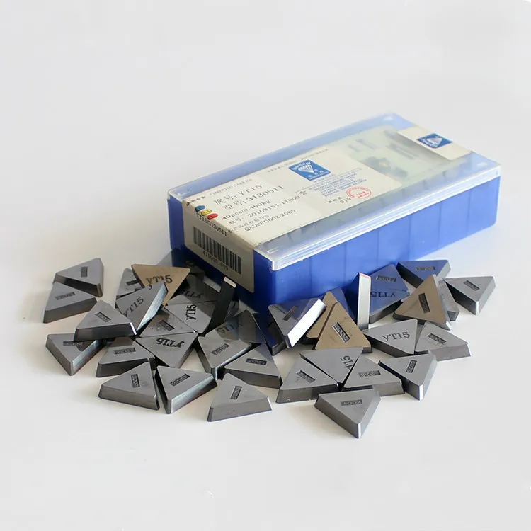 10pcs Zhuzhou diamond alloy triangular milling cutter 3130511/YT15/YT14/YW2/YW1/YG8/YG6/YT5 CNC triangular alloy milling insert