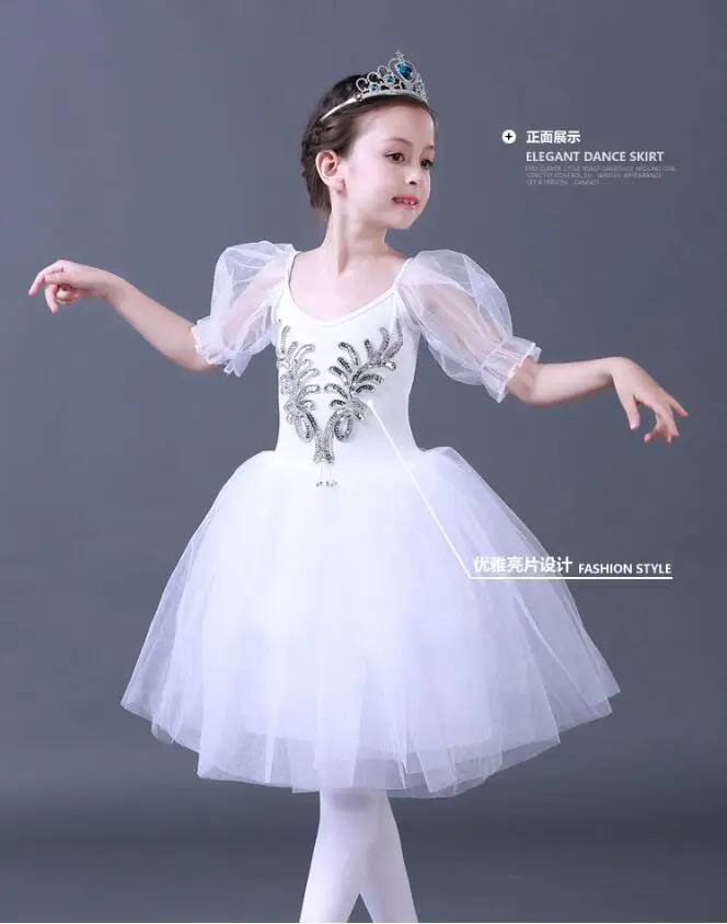 Nuovo vestito da balletto per ragazze Tutu Bambini Ragazze Abbigliamento da ballo Bambini Vestito da balletto Costumi Ragazze Ballerino Body Abbigliamento da ballo