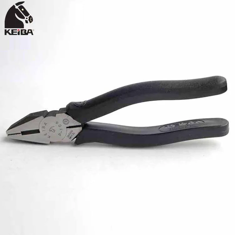 Original Japan KEIBA Vise P-106 150mm (6 inch) Electrical Flat Nose Locking Pliers For Cutting Crimping Clamping Tools