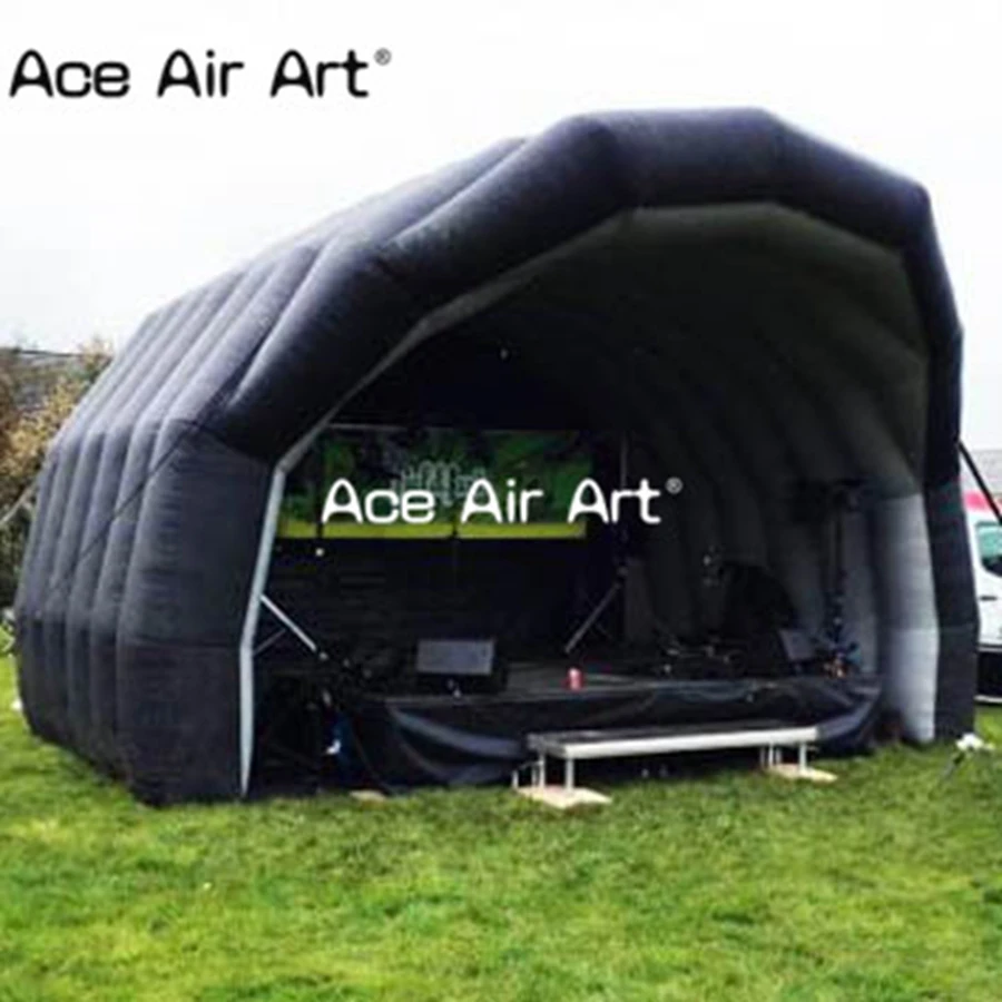 Cheap Inflatable Stage Tent Wigwam/Tent Stage Cover Tents For Concert Or Car Shelter Balloon For Sale