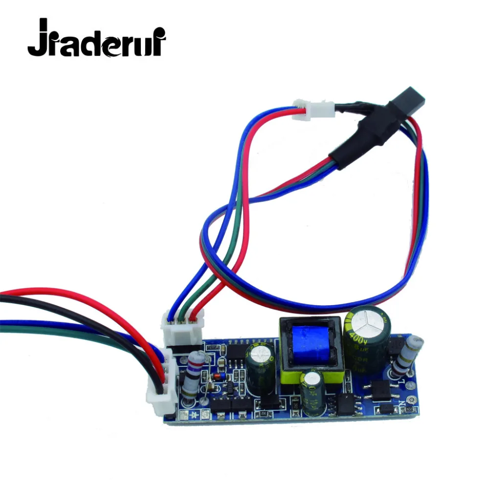 Jiaderui 20W Common Anode RGB LED Driver for 20W RGB LED Chip Beads Stage Light AC 110V 220V 24 Key IR Remote