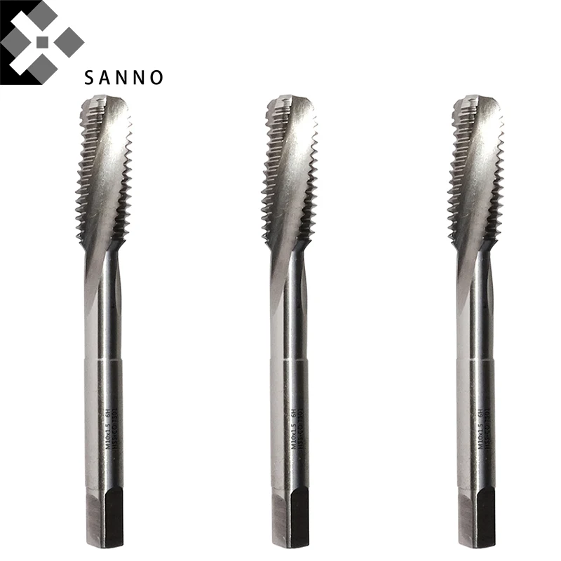 High precision and wear-resistant screw thread tapping M8-M26 machine processing tap for cast iron