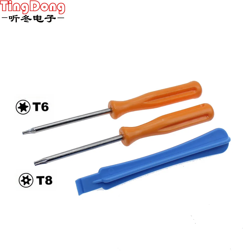 Набор игровых инструментов TingDong для Microsoft Xbox One Elite / S Slim Controller Security Torx T8 T6, отвертка, инструмент для ремонта