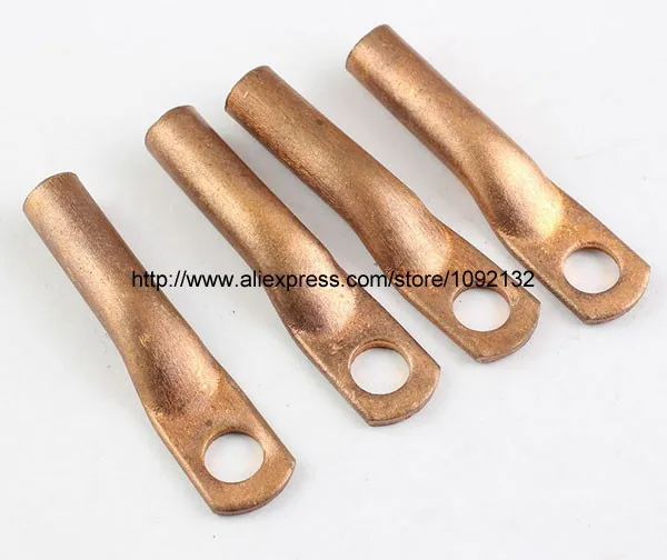 DTG-10 Copper Connecting Terminal Electric Power Equipment Contact Fittings  Cable Lug earthing terminal crimping tools