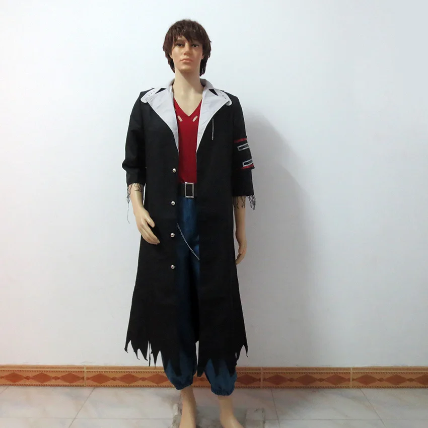 

Final Fantasy XIII-2 Snow Villiers Christmas Party Halloween Uniform Outfit Cosplay Costume Customize Any Size