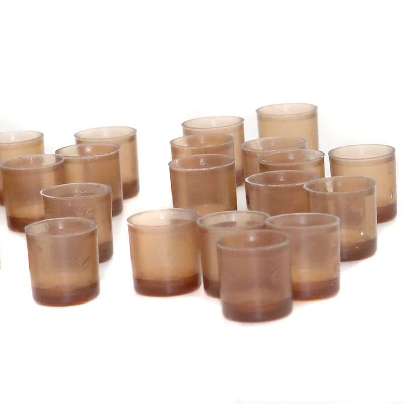 Queen Rearing ระบบ Bee Queen Cell สีน้ำตาลการเลี้ยงผึ้ง Queen Cell Bee เครื่องมือสำหรับผึ้ง Bee Hive เครื่องมือ 1000 Pcs