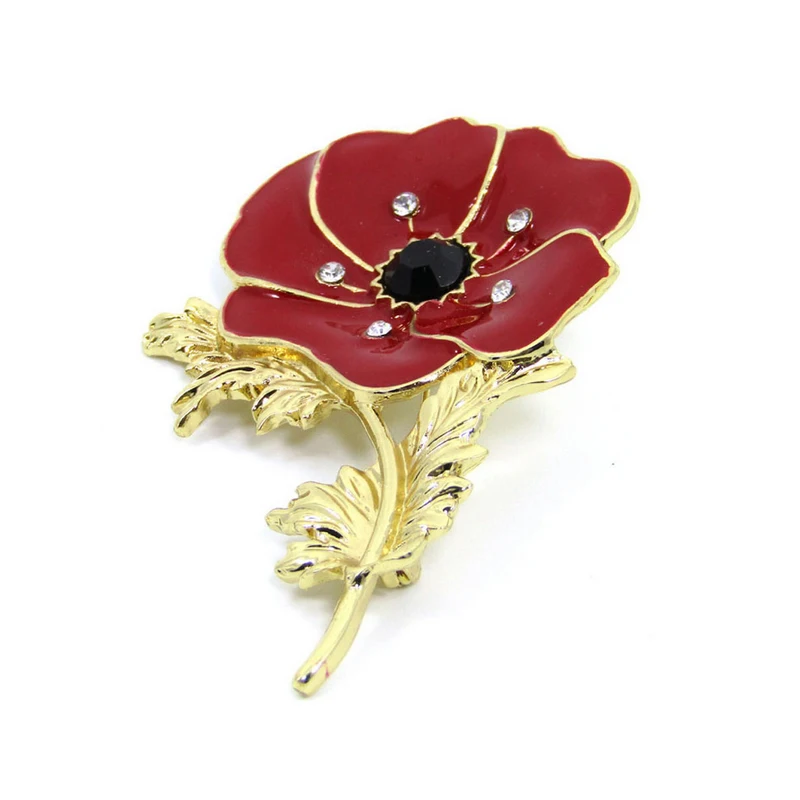 1Pc Hot Selling Flower Pins and Brooches,The British Royal Family Corsage Victory Anniversary Brooch For Women Men