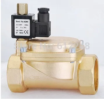 

2" 0955805 Normally Open Diaphragms Solenoid Brass Valves